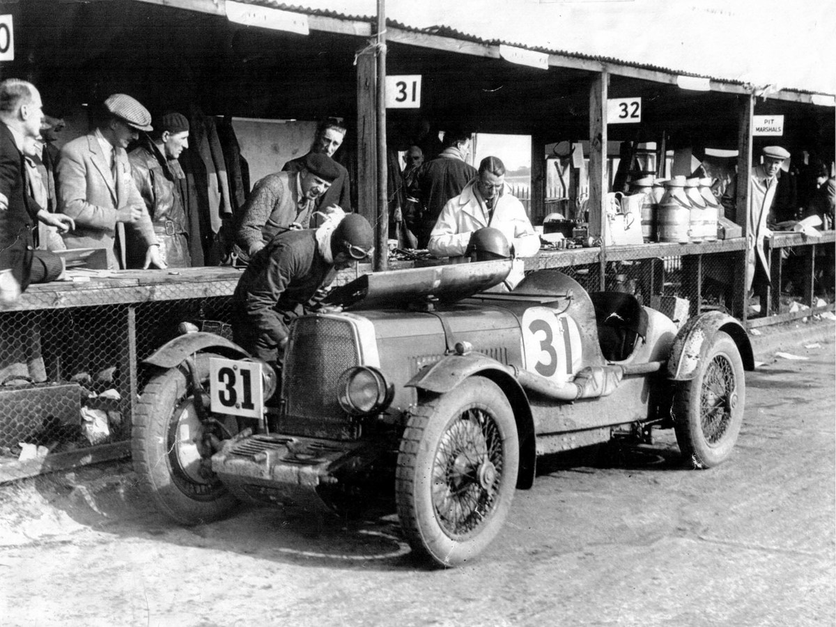 Historic photo of 1931 Aston Martin 1.5-Litre International 'LM5' offered at RM Sotheby’s Villa Erba live auction 2019